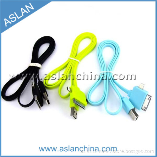 Hot Selling Multi USB Connector Cable for iPhone 5 Mobile (ACM-022-01)